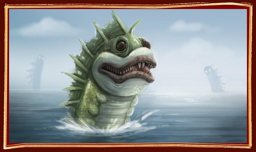 monstre des mers - Page 2 - Personnages De Le Monstre Des Mers